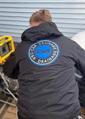 C&R Drainage engineer with CCTV drain camera